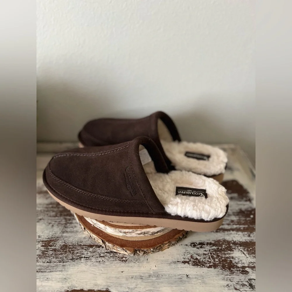 ✨SOLD✨ UGG KOOLABURRA MENS CLOG SLIPPERS BROWN NEW Without Box 1105891 Size 10 - Picture 5 of 12